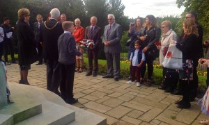 Deputy Mayor & family at ceremony