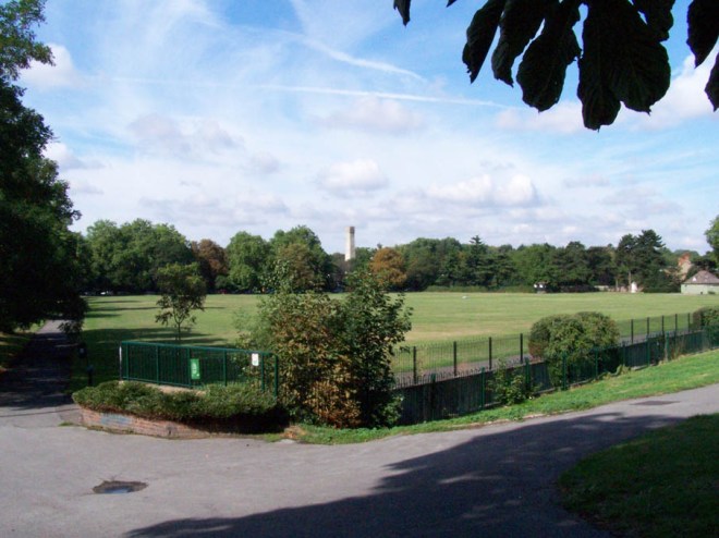 View across Queensmead