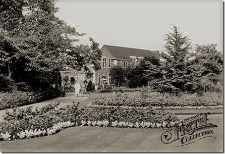 Library Gardens circa 1915, Frith Collection