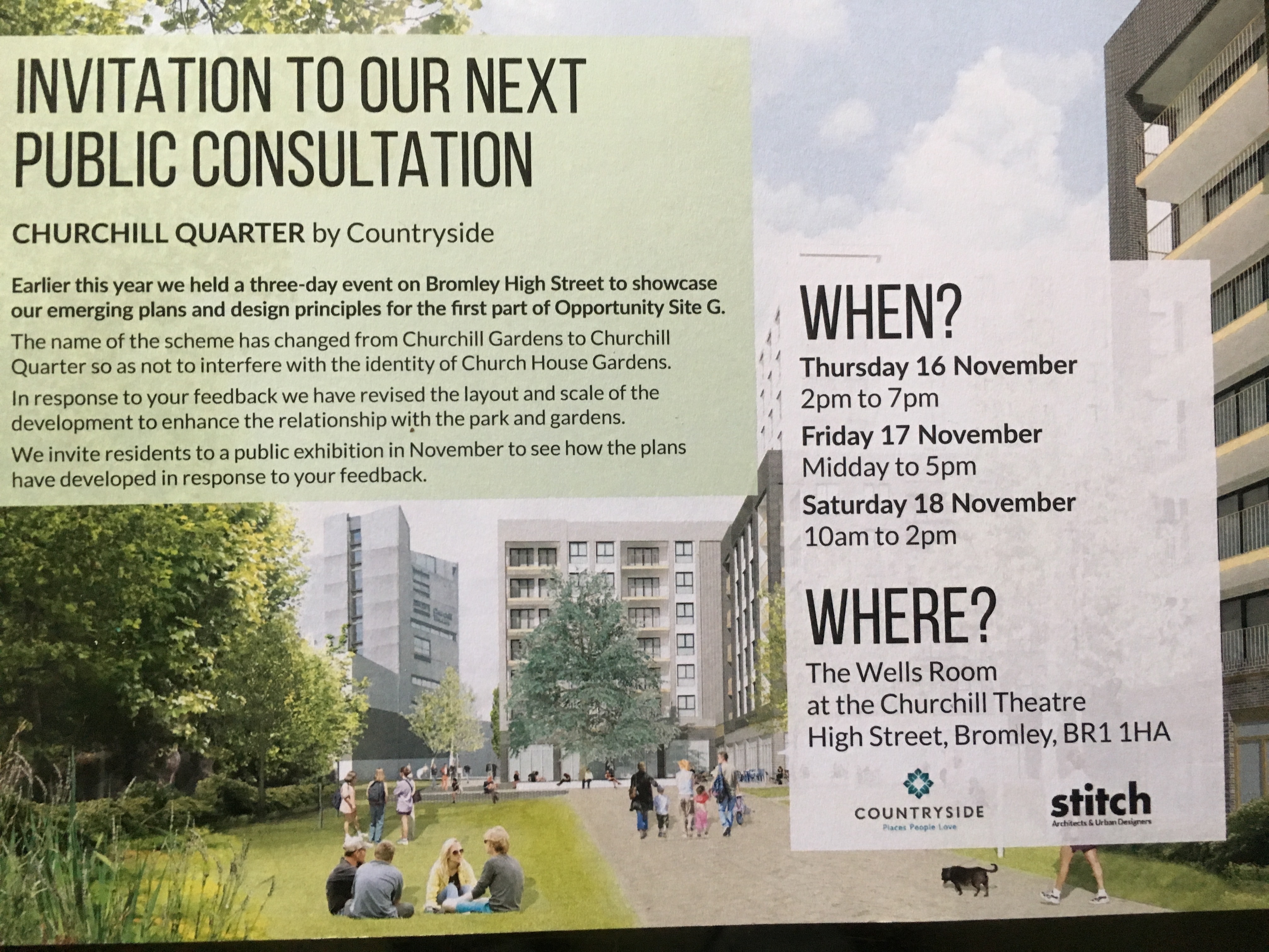 Consultation notice