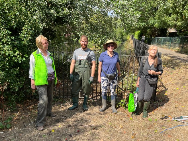 Working party volunteers
